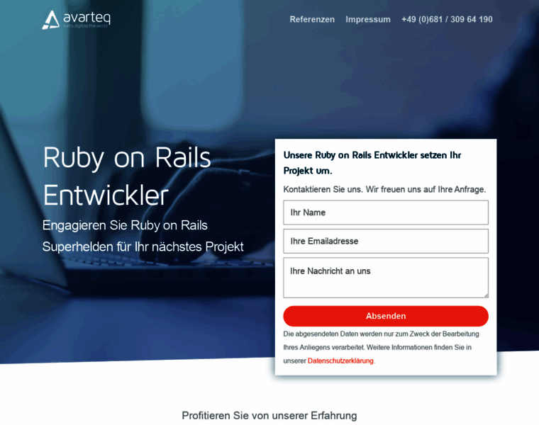 Rubyonrails-entwickler.de thumbnail Rubyonrails-entwickler.de thumbnail