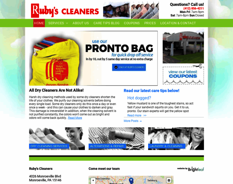 Rubys-cleaners.com thumbnail