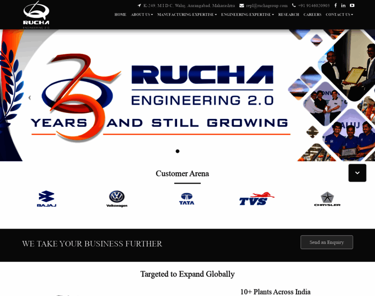 Ruchagroup.com thumbnail