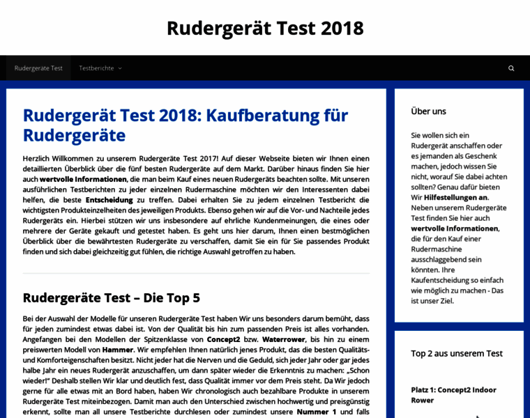 Rudergeraete-test.com thumbnail