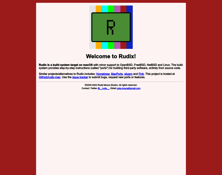 Rudix.org thumbnail
