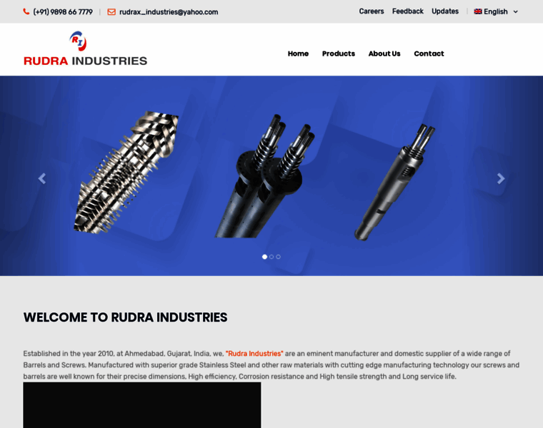 Rudraindustriesindia.in thumbnail