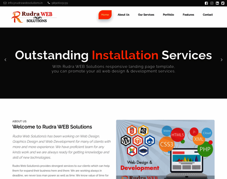 Rudrawebsolutions.in thumbnail