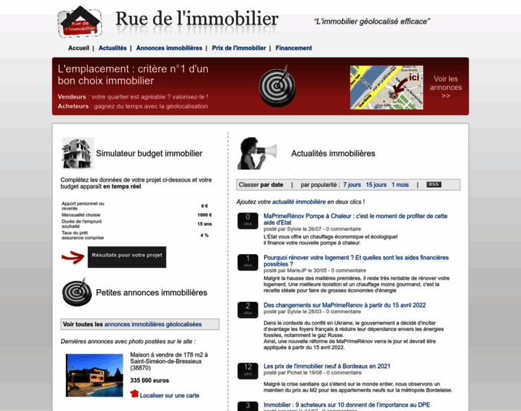 Ruedelimmobilier.com thumbnail