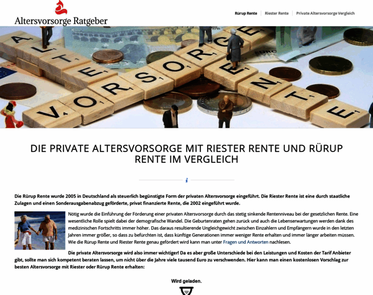 Ruerup-riester-rente.net thumbnail