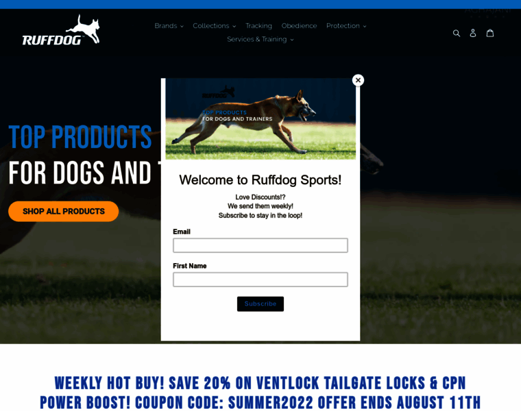 Ruffdogsports.com thumbnail
