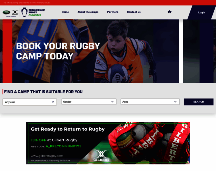 Rugbycamps.co.uk thumbnail