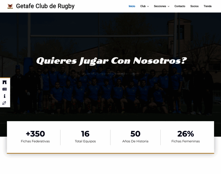 Rugbygetafe.com thumbnail