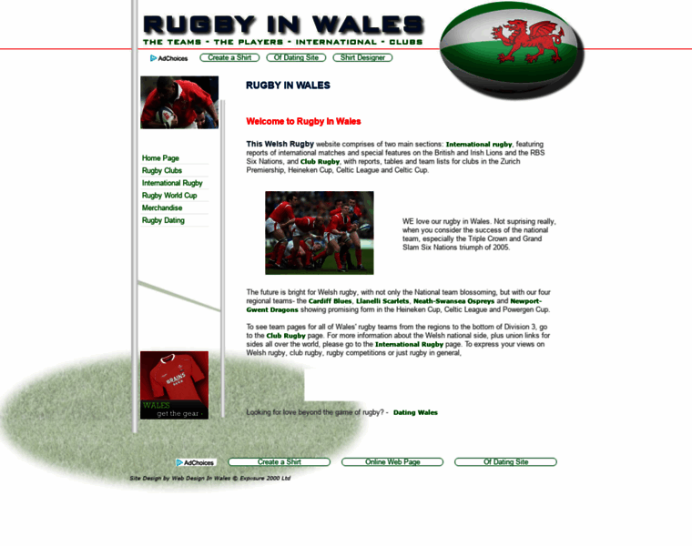 Rugbyinwales.co.uk thumbnail