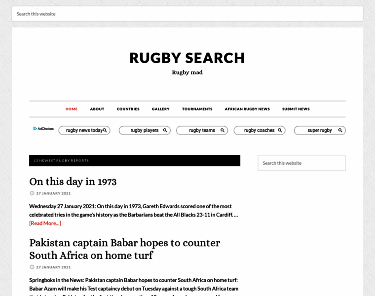 Rugbysearch.co.za thumbnail