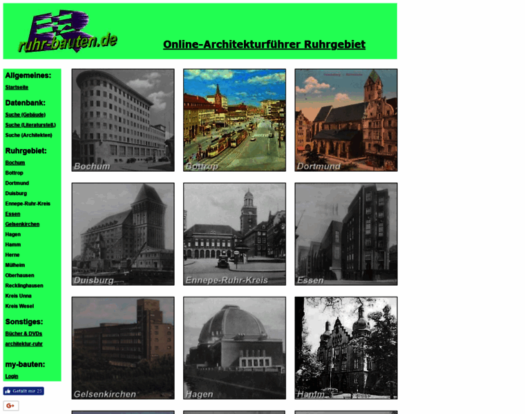 Ruhr-bauten.de thumbnail