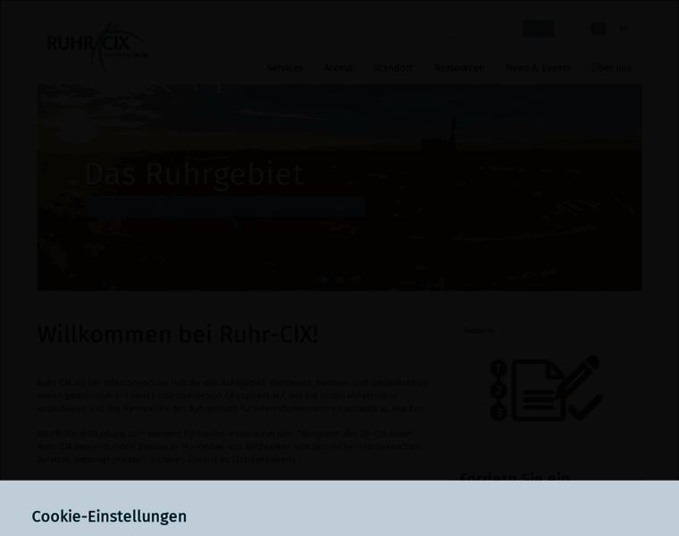 Ruhr-cix.net thumbnail