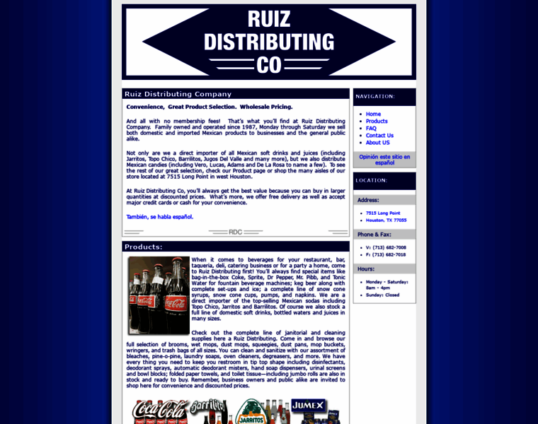 Ruizdistributing.com thumbnail