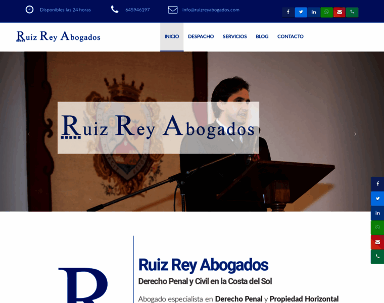 Ruizreyabogados.com thumbnail