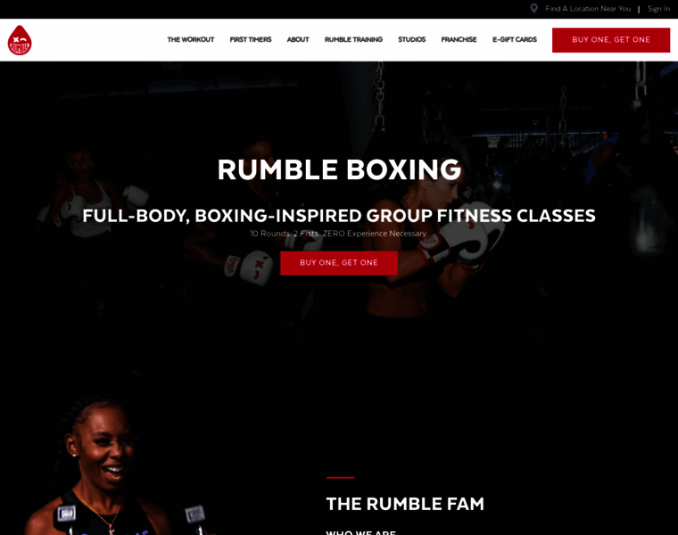 Rumble-boxing.com thumbnail