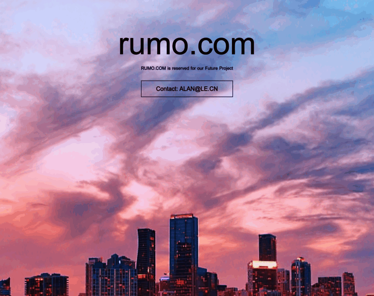 Rumo.com thumbnail