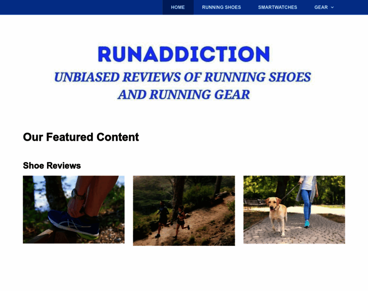 Runaddiction.in thumbnail