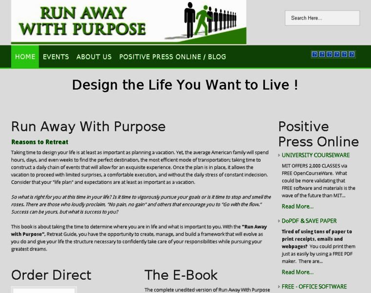 Runawaywithpurpose.com thumbnail