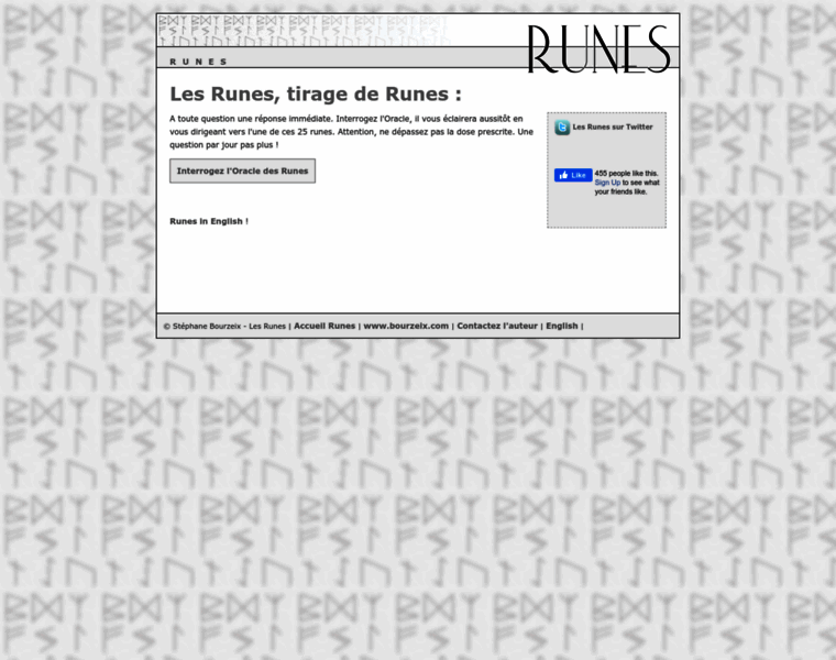 Runes.bourzeix.com thumbnail