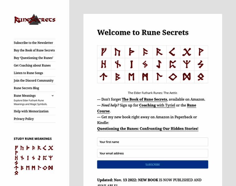 Runesecrets.com thumbnail