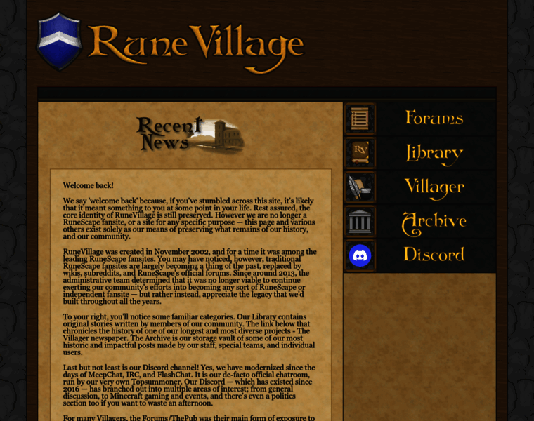 Runevillage.com thumbnail