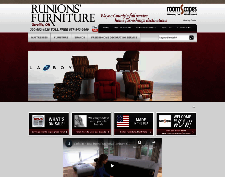 Runionsfurniture.com thumbnail
