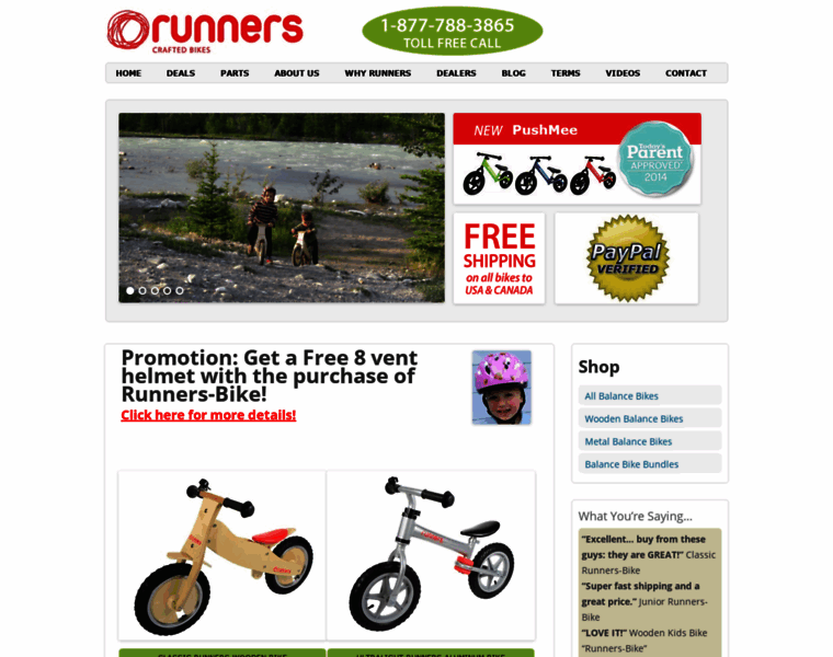 Runners-bike.com thumbnail