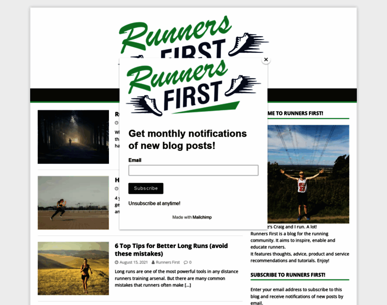 Runnersfirst.co.uk thumbnail
