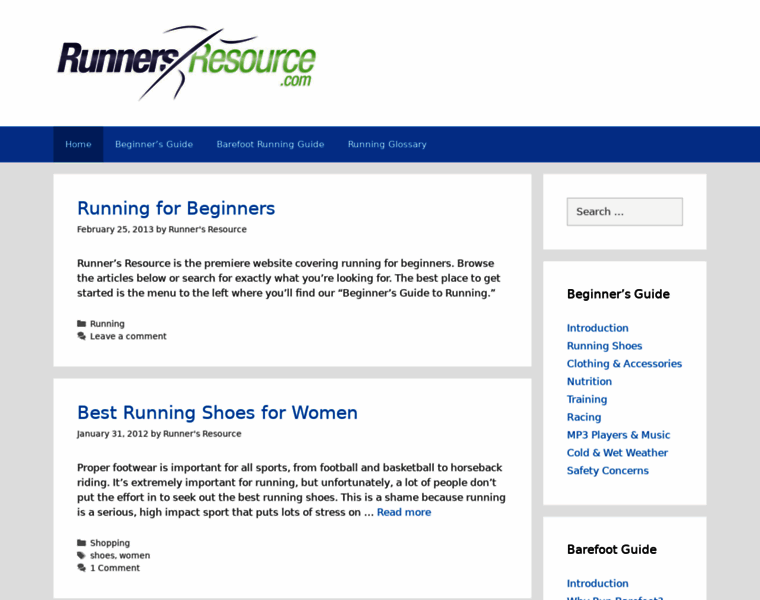 Runnersresource.com thumbnail