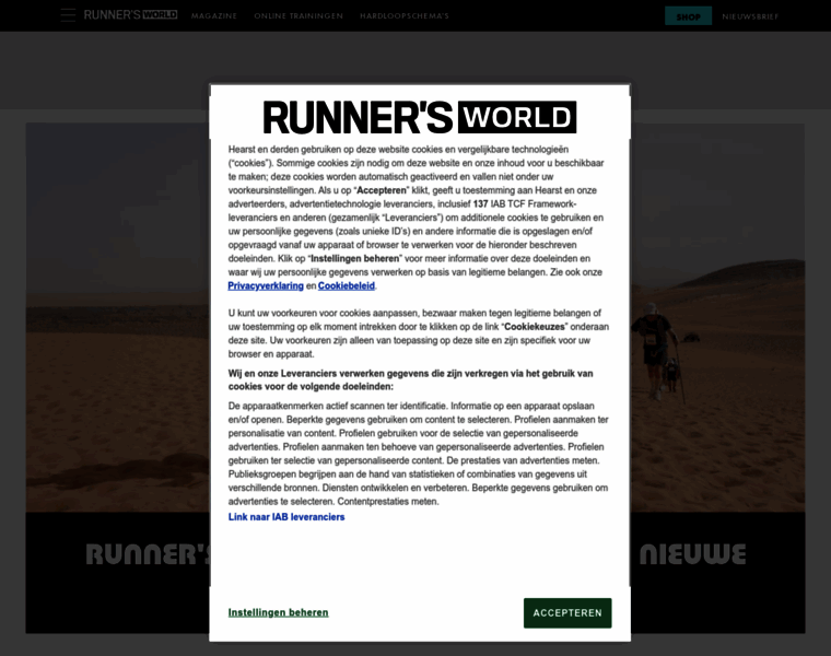Runnersweb.nl thumbnail