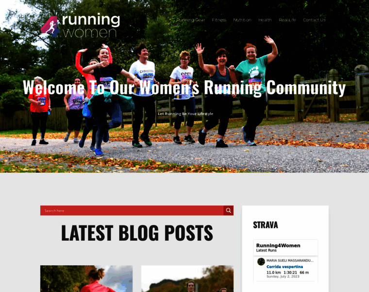 Running4women.com thumbnail