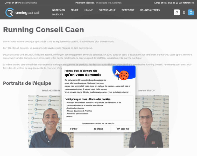 Runningconseilcaen.com thumbnail