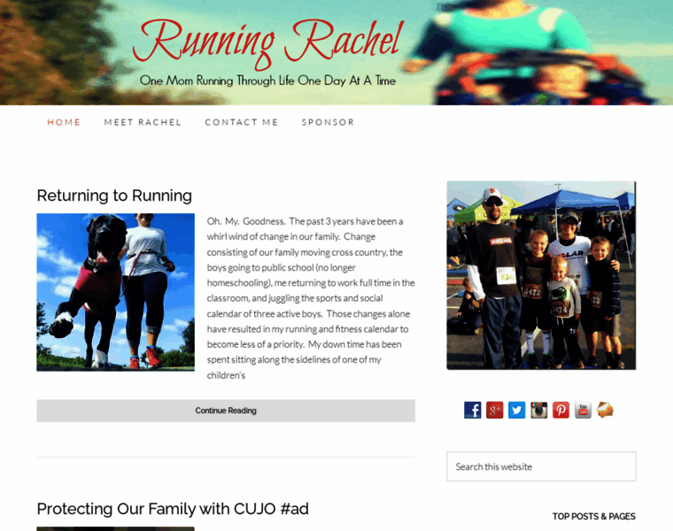 Runningrachel.com thumbnail