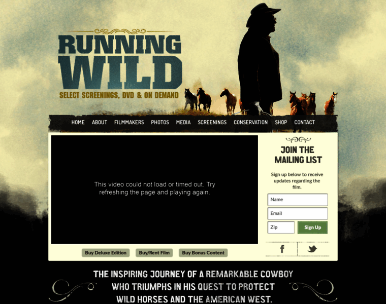 Runningwildfilm.com thumbnail