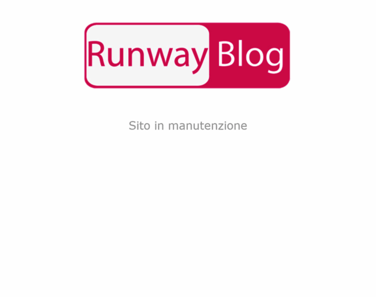 Runwayblog.it thumbnail