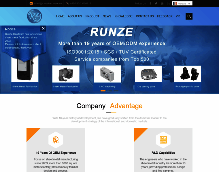 Runzehardware.com thumbnail