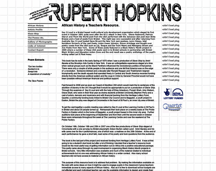 Ruperthopkins.com thumbnail