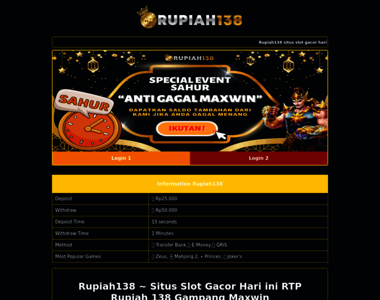 Rupiah138.net thumbnail