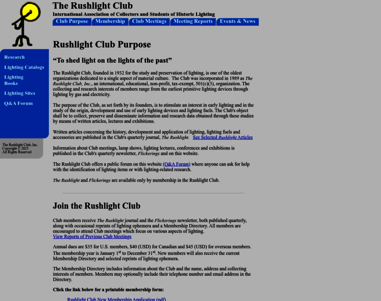Rushlight.org thumbnail