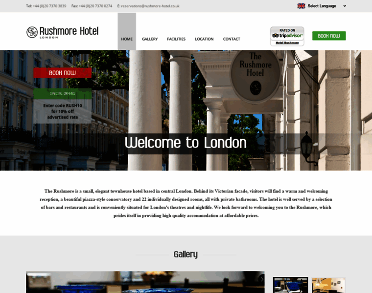 Rushmore-hotel.co.uk thumbnail