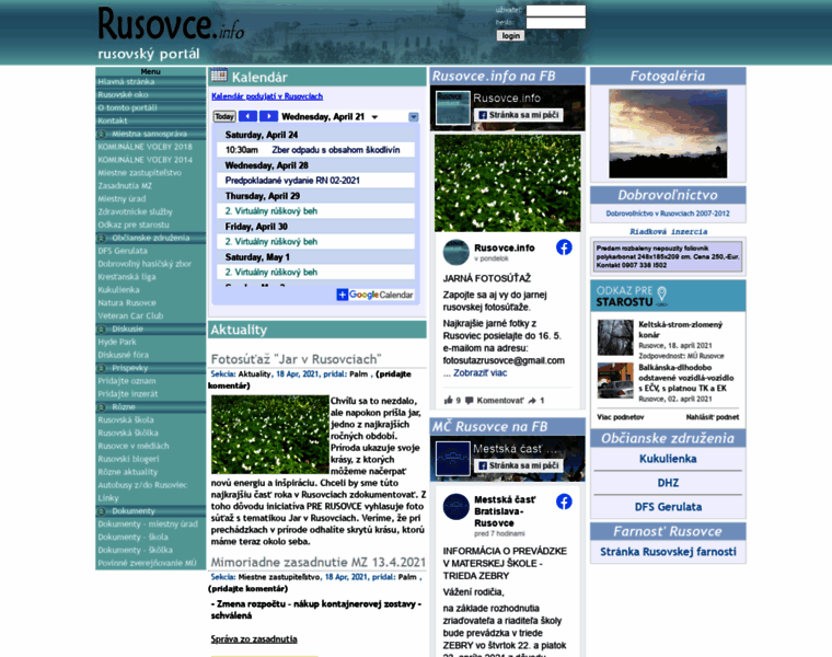 Rusovce.info thumbnail