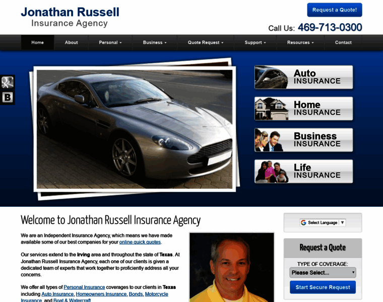 Russellinsurance.net thumbnail