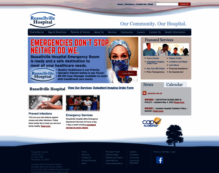 Russellvillehospital.com thumbnail