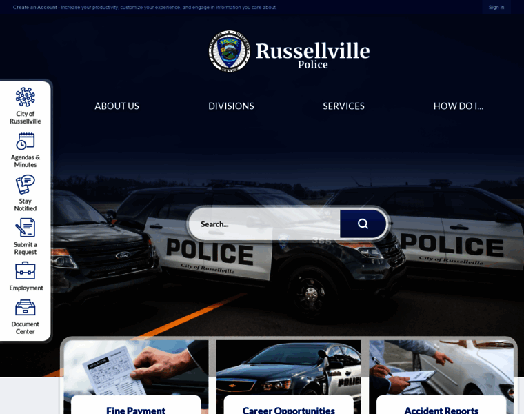Russellvillepolice.org thumbnail