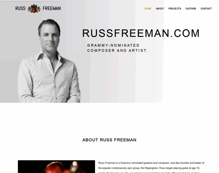 Russfreeman.com thumbnail