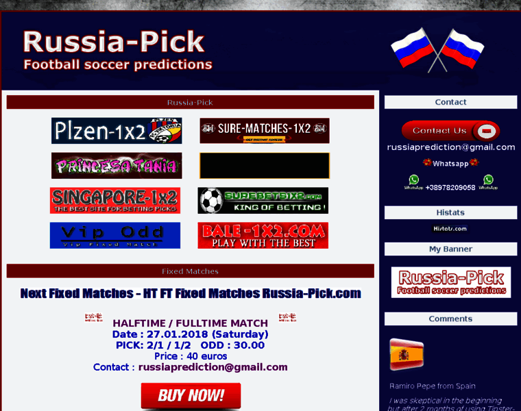Russia-pick.com thumbnail