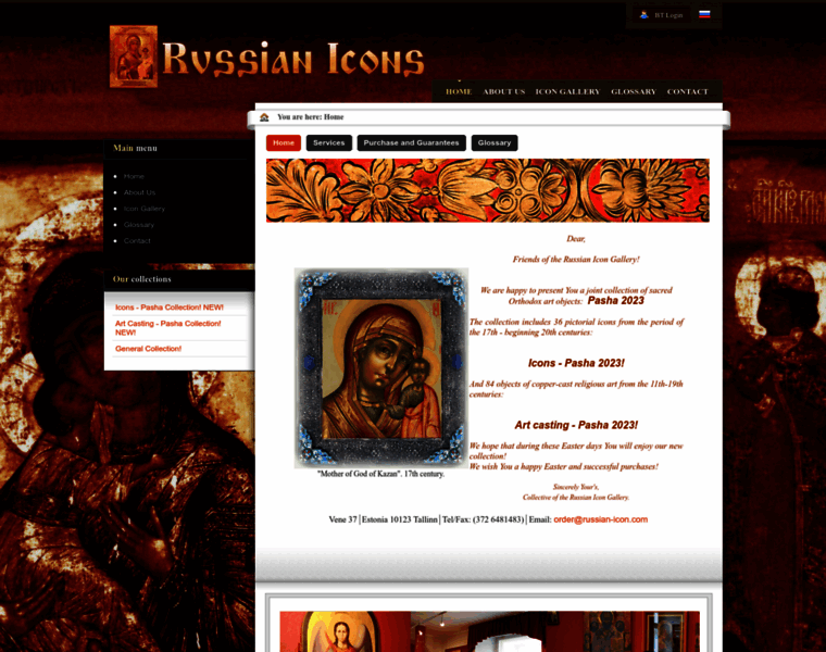 Russian-icon.com thumbnail