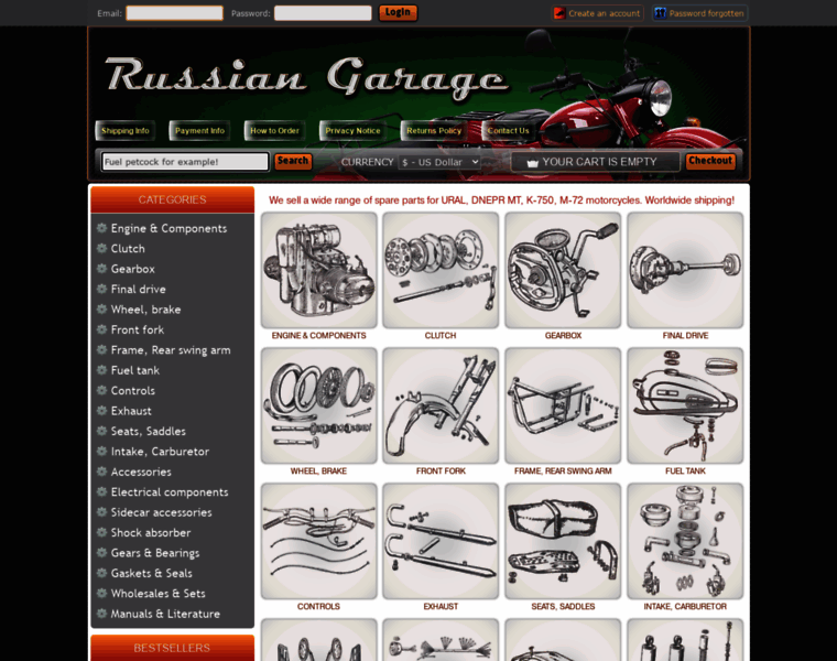 Russiangarage.com thumbnail