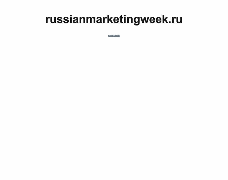 Russianmarketingweek.ru thumbnail