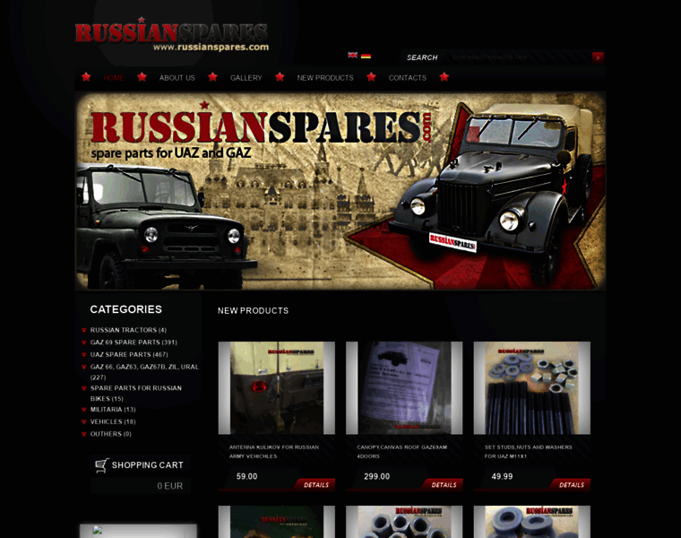Russianspares.com thumbnail